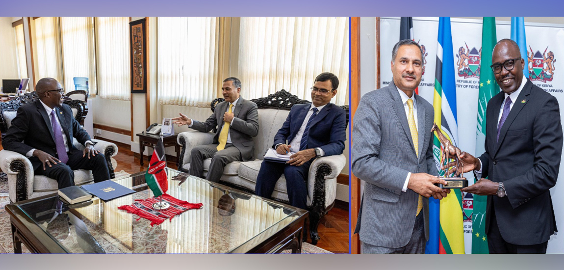   High Commissioner met Principal Secretary for Foreign Affairs Dr. Korir Sing'Oei (20 January 2026)