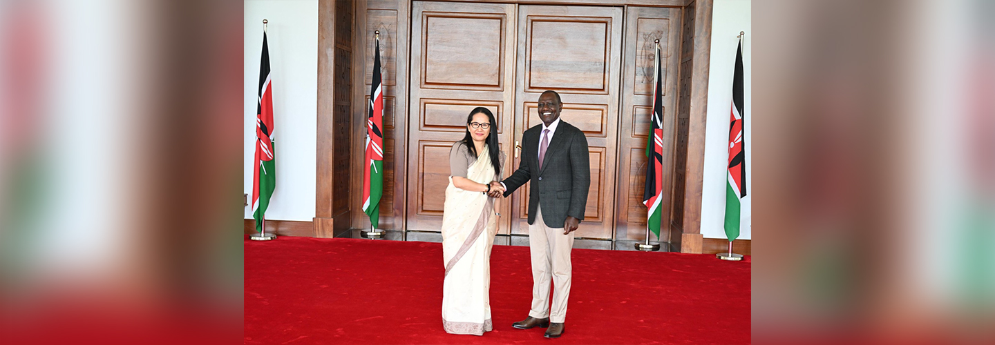  High Commissioner paid a farewell call on H.E. President William Ruto - 27 May 2025
