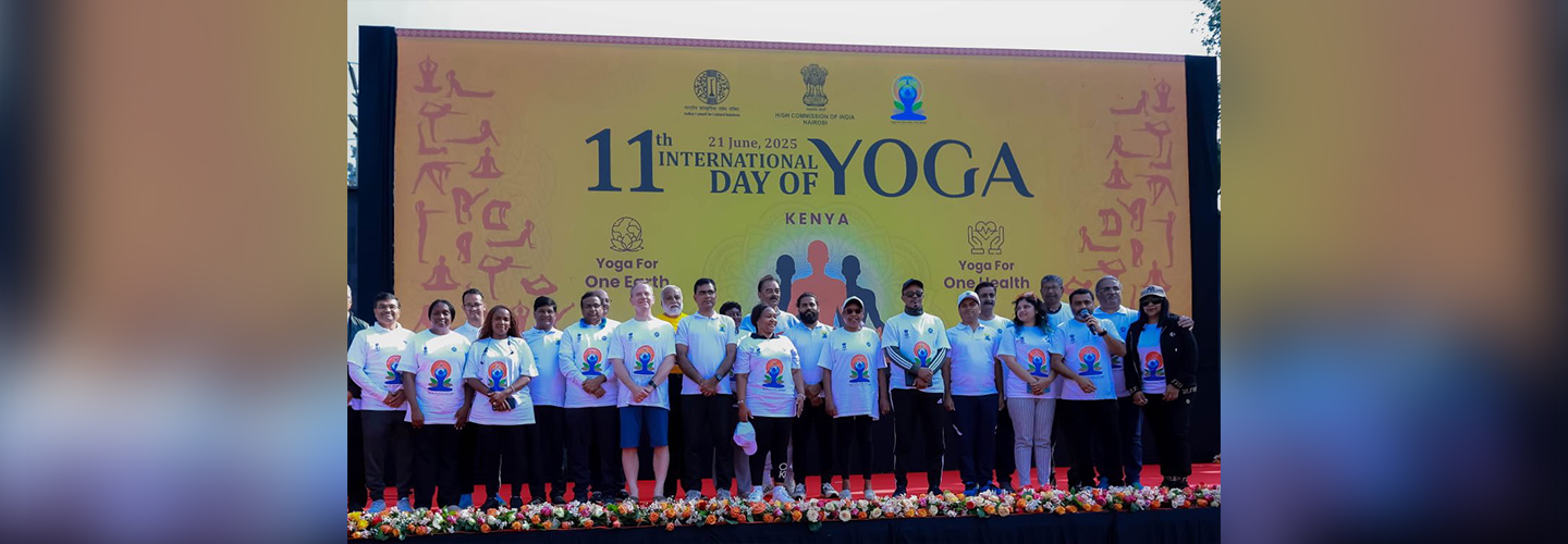  2500 participants came together for IDY 2025 graced by H.E. Rebecca Miano, Cabinet Secretary for Tourism & Wildlife in Sikh Union Club on 21 June 2025