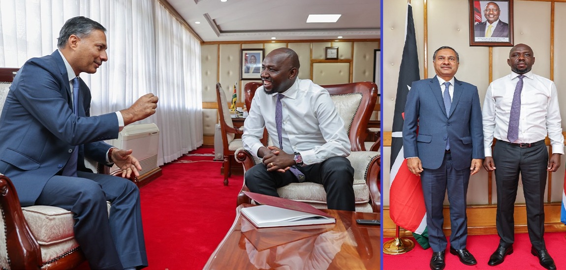  High Commissioner called on H.E. Kipchumba Murkomen, Cabinet Secretary for Interior & National Administration (14 Apr 2026)