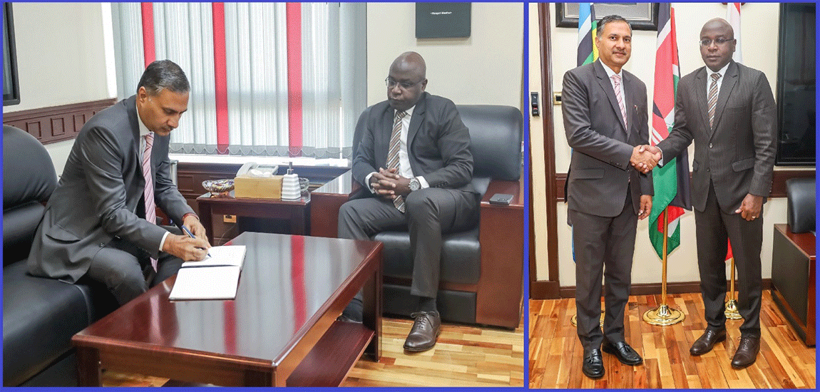   High Commissioner met Commissioner General of the Kenya Revenue Authority (KRA) (31 March 2026)