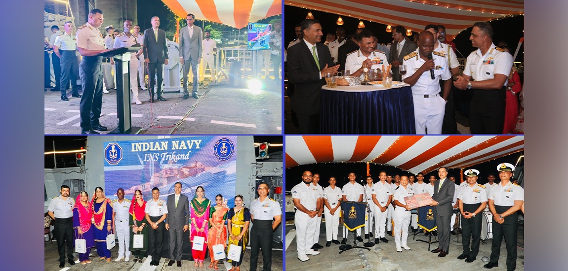  Reception On-board Indian Naval Ship Trikand at Mombasa Port (7 April 2026)