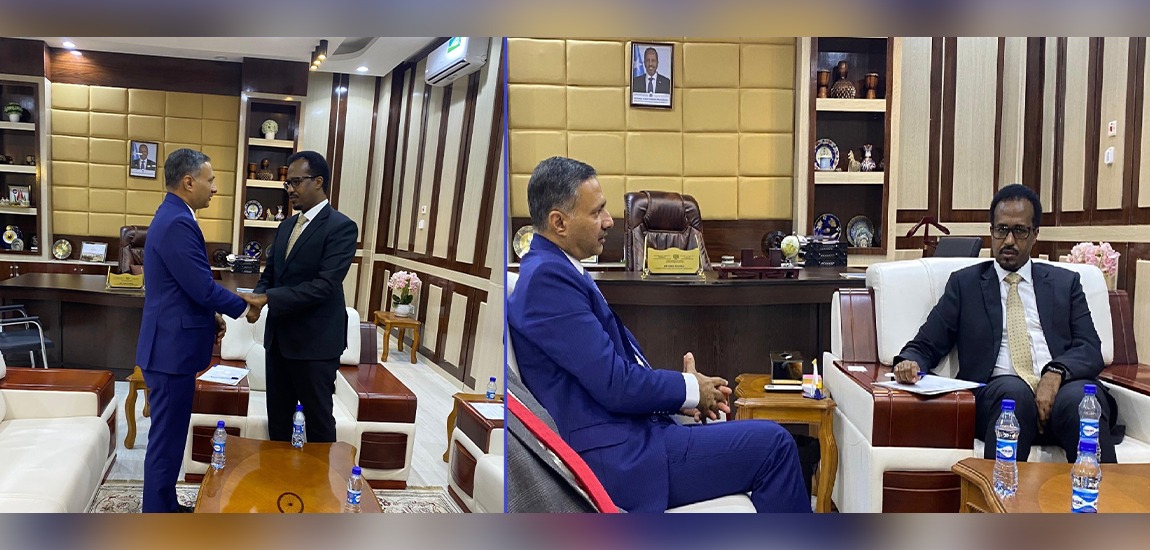  Ambassador-designate met Minister of Commerce and Industry of Somalia (16 April 2026)