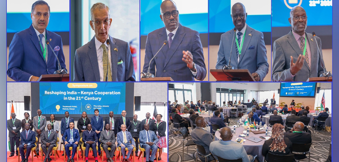  The High Commission of India, in partnership with GLOCEPS, organized a symposium on “Reshaping India-Kenya Cooperation in the 21st Century” (22 January 2026)