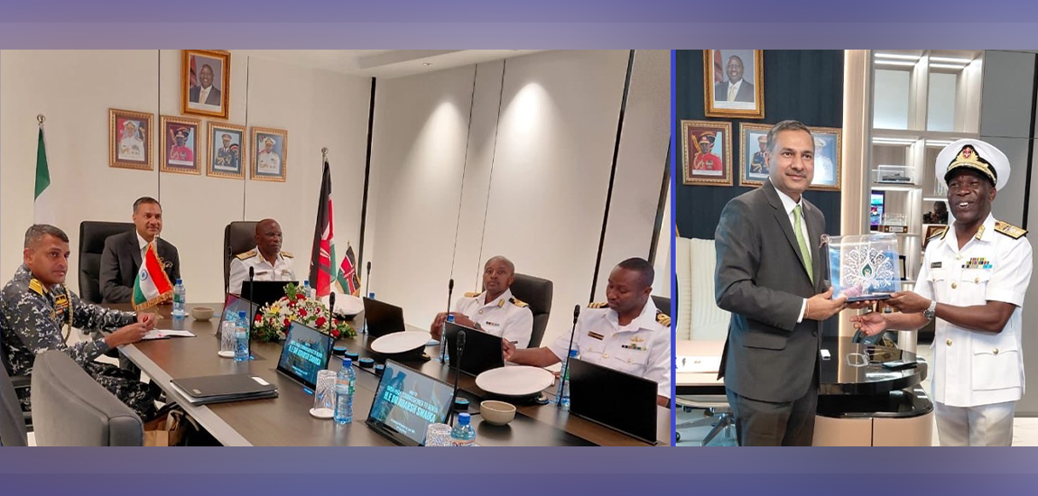  High Commissioner met Maj Gen Paul Otieno, Commander of Kenya Navy (8 January 2026)