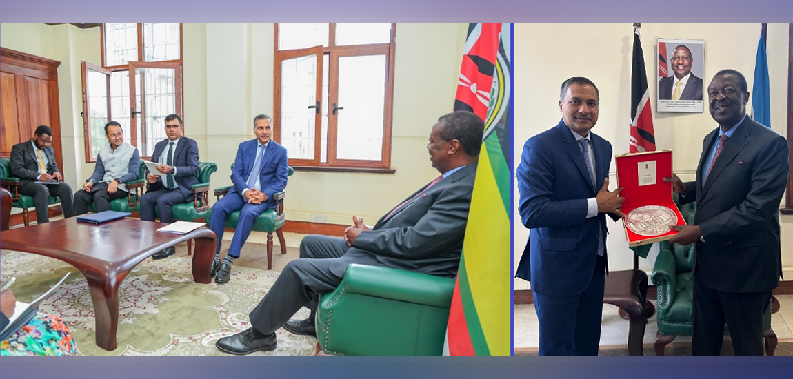  High Commissioner called on H.E. Musalia W Mudavadi, Prime Cabinet Secretary and Cabinet Secretary for Foreign & Diaspora Affairs (12 January 2026)