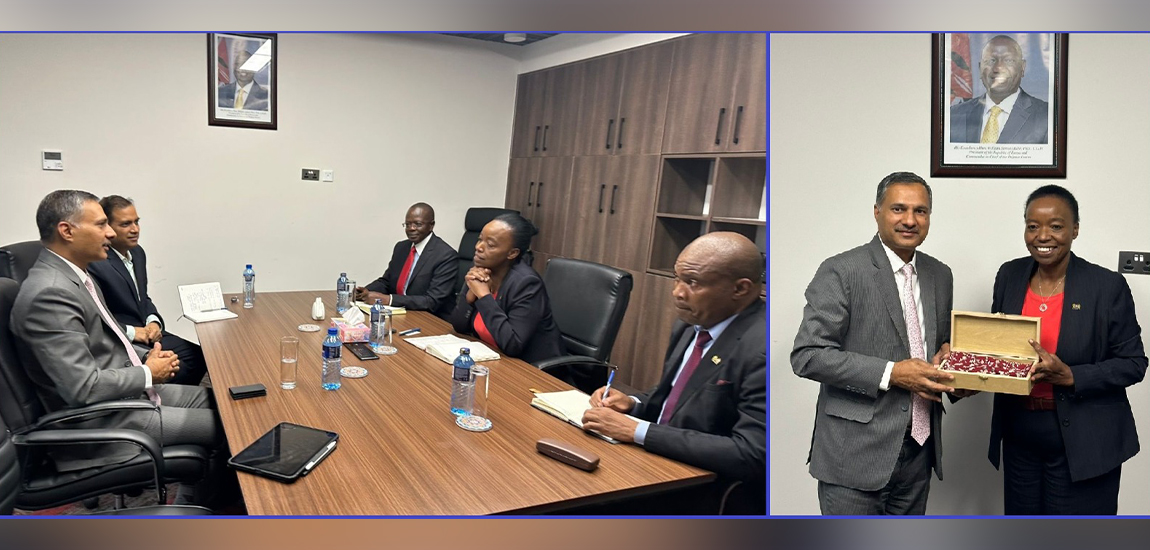  High Commissioner called on Amb. Dr. Monica Juma, National Security Adviser of Kenya (13 January 2026)