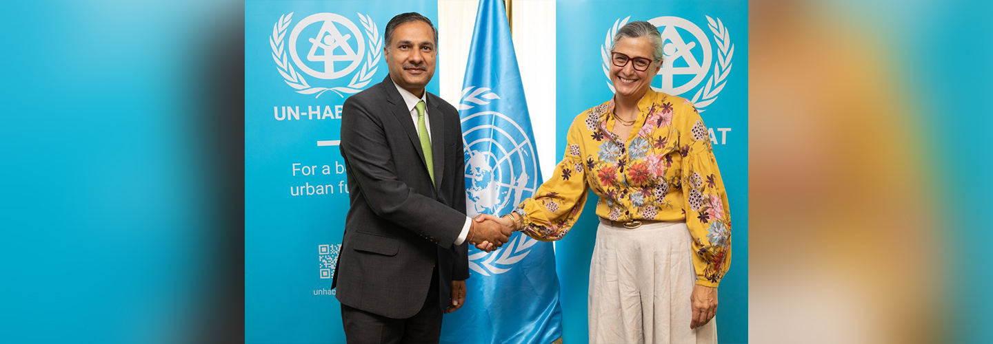  Permanent Representative of India to UNEP and UN-Habitat, Dr. Adarsh Swaika called on H.E Anaclaudia Rossbach, Under-Secretary General and Executive Director of UN-Habitat. (18 November 2025)