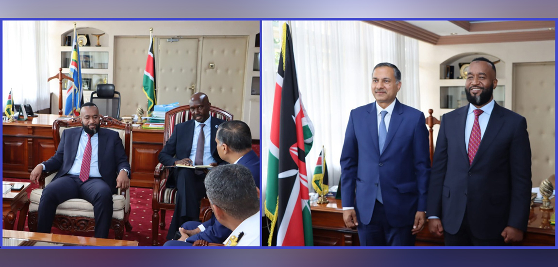  High Commissioner called on H.E. Hassan Ali Joho, Cabinet Secretary of Mining, Blue Economy & Maritime Affairs (26.02.2026)