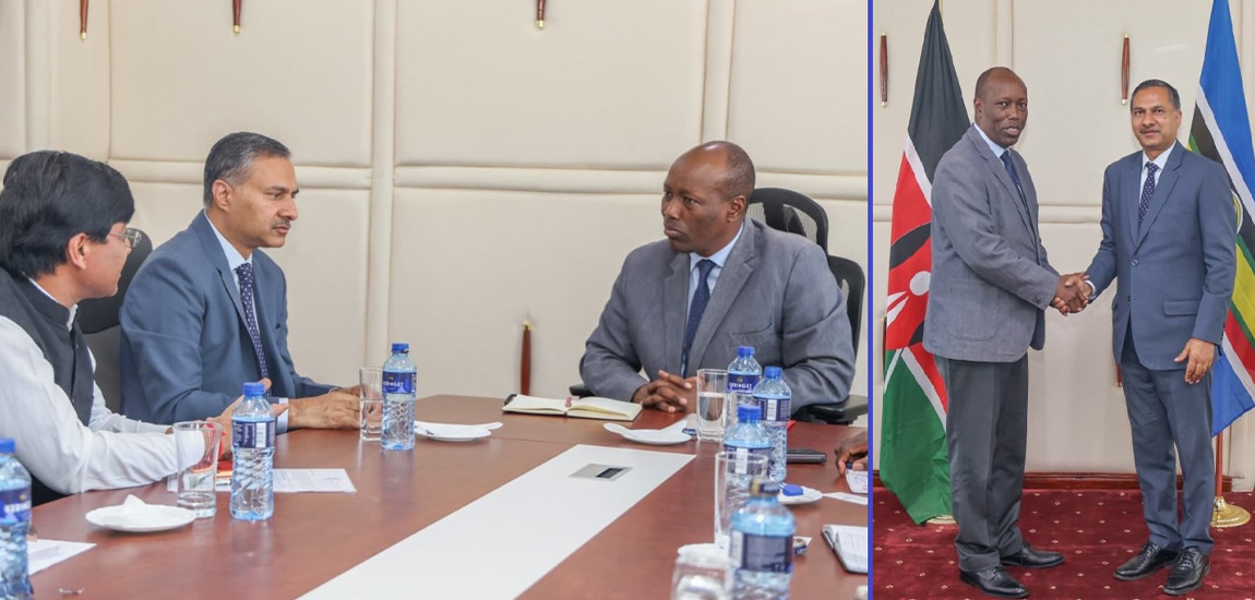  High Commissioner called on Cabinet Secretary for Minister of Investments, Trade and Industry of Kenya Hon. Lee Kinyanjui (27 January 2026)