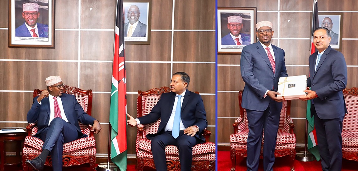  High Commissioner called on H.E. Ahmed Abdullahi Jiir, Chairperson of the Council of Governors (23 March 2026)