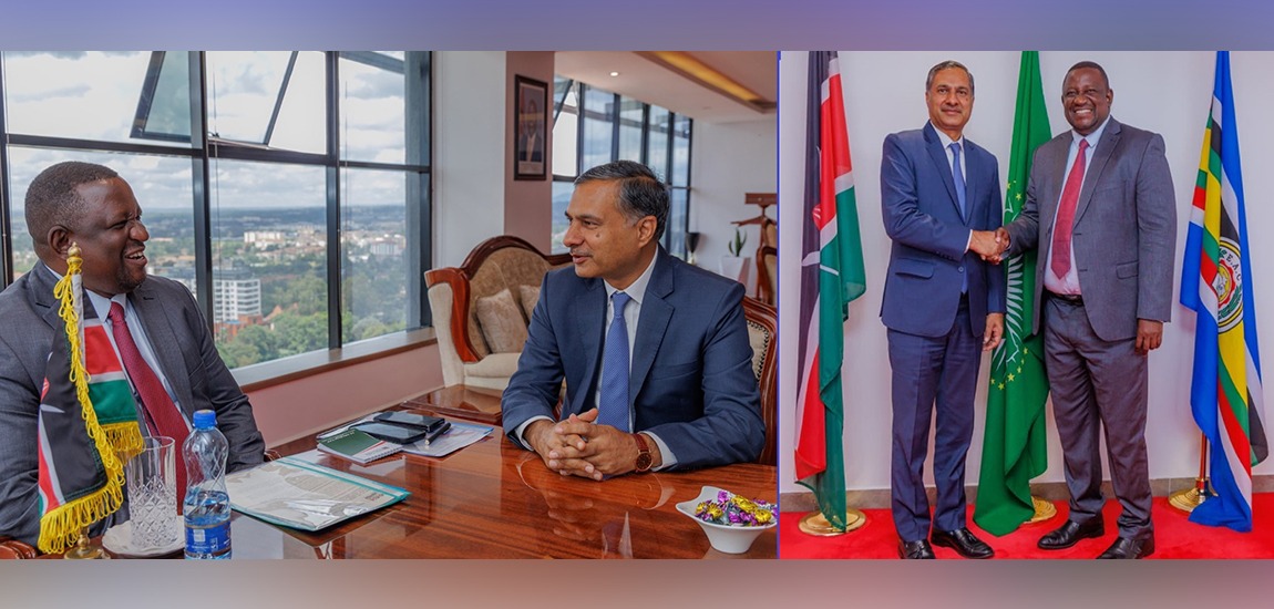  High Commissioner called on H.E. Salim Mvurya, Cabinet Secretary for Youth Affairs, Creative Economy & Sports (14 Apr 2026)