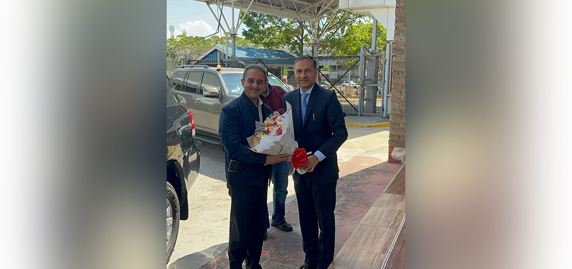  High Commissioner received Hon’ble MoS Shri Kirti Vardhan Singh at Nairobi airport for UNEA-7