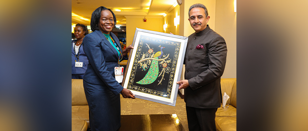   Hon’ble MoS Shri Kirti Vardhan Singh met with Environment Minister of Kenya