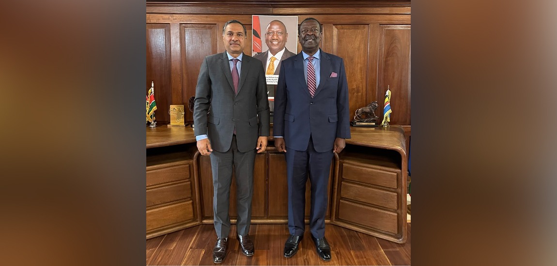  High Commissioner called on Prime Cabinet Secretary and Cabinet Secretary for Foreign & Diaspora Affairs of the Republic of Kenya (17 August 2026)