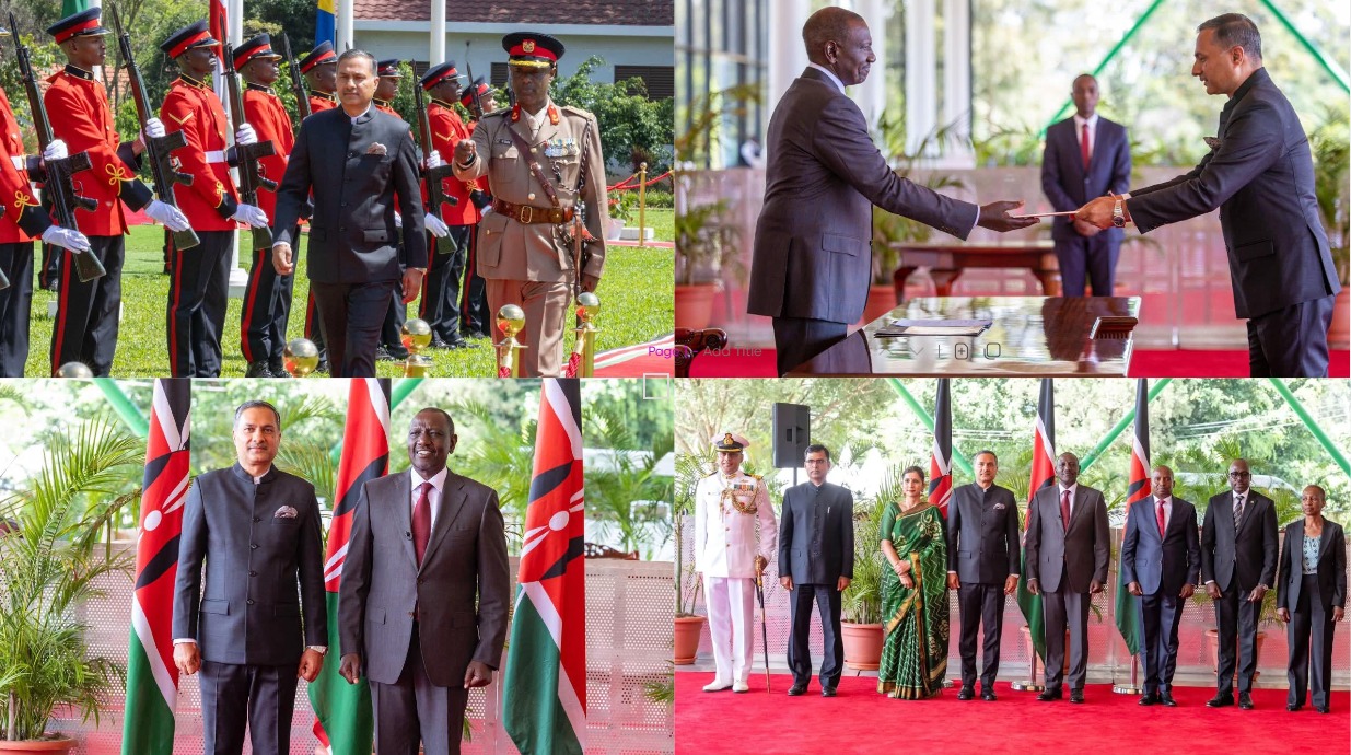   High Commissioner presented credentials to Hon’ble President of Kenya (1 Dec 2025)