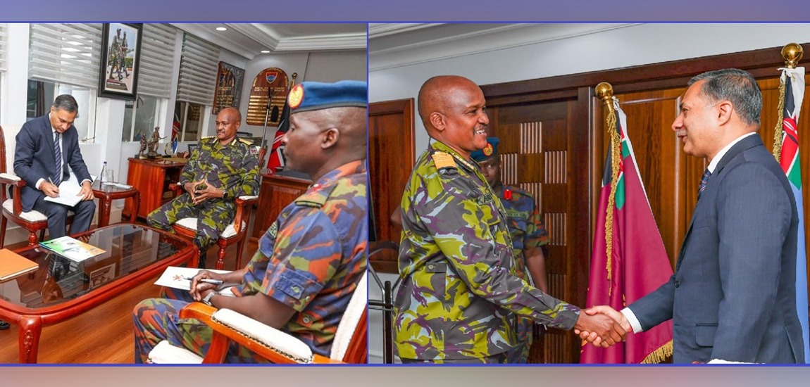  High Commissioner called on Chief of Defence Forces of Kenya (05 August 2026)