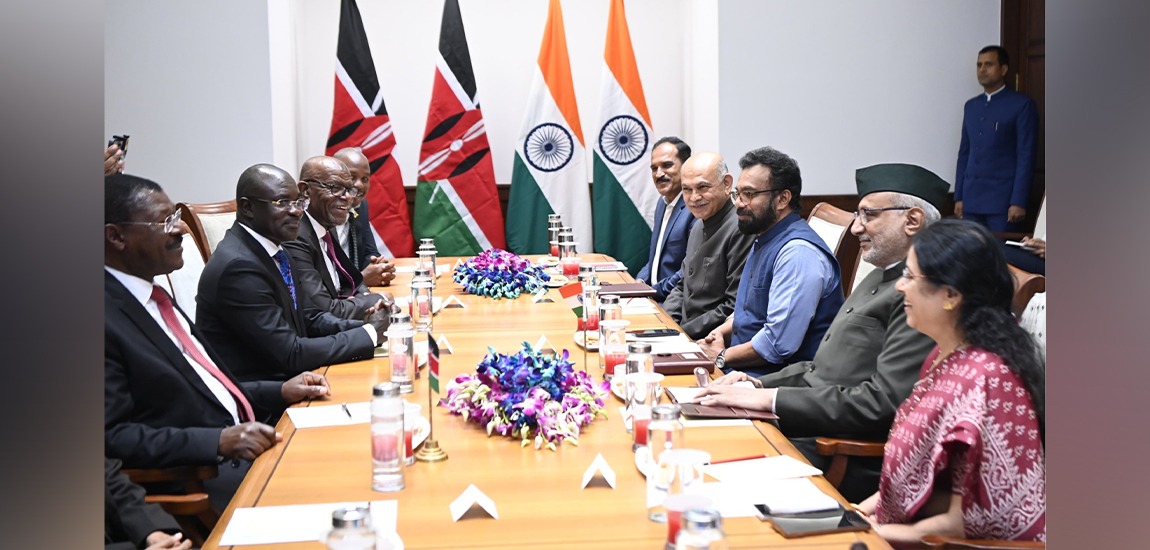  Hon’ble Vice-President of India met Hon’ble Speaker of National Assembly of Kenya (13 August 2026)